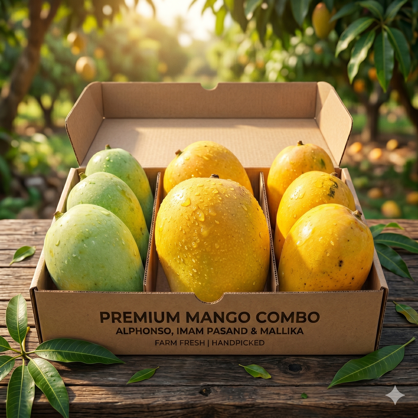 Combo Box Alphonso + Imam Pasand + Mulgova Mango