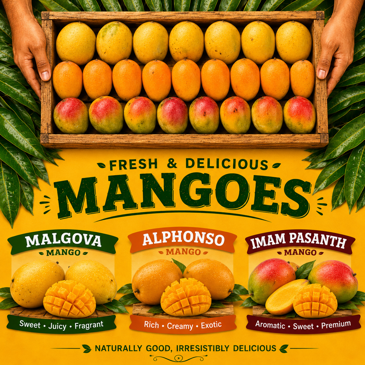 Combo Box Alphonso + Imam Pasand + Mulgova Mango